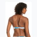 ROXY Love The Beach Vibe žydrai mėlynas palmių salos maudymosi kostiumėlio viršus 5