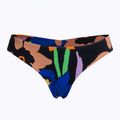 ROXY Color Jam Cheeky antracito spalvos gėlių Jammin maudymosi kostiumėlio apačia