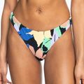 ROXY Color Jam Cheeky antracito spalvos gėlių Jammin maudymosi kostiumėlio apačia 4