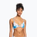ROXY Love The Surf Knot Lazūrinės mėlynos spalvos palmių salos maudymosi kostiumėlio viršutinė dalis 2