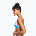 ROXY Love The Surf Knot Lazūrinės mėlynos spalvos palmių salos maudymosi kostiumėlio viršutinė dalis 5