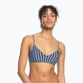 ROXY Into The Sun Athletic Trikampio formos maudymosi kostiumėlio viršutinė dalis mood indigo novela stripe vert 2