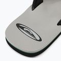 Quiksilver vyriškos Molokai Layback Saturn šlepetės balta ir juoda AQYL101319 8