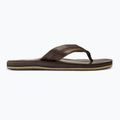 Vyriškos šlepetės per pirštą Quiksilver Carver Natural II brown 1 2