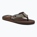 Vyriškos šlepetės Quiksilver Monkey Abyss brown
