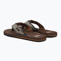 Vyriškos šlepetės Quiksilver Monkey Abyss brown 3