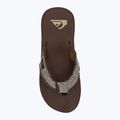Vyriškos šlepetės Quiksilver Monkey Abyss brown 6