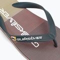 Quiksilver Molokai Massive grey/orange/grey vyriškos šlepetės 7