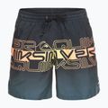 Quiksilver Vyriški 17" plaukimo šortai Everyday Wordblock Volley Graphite EQYJV04005-KVJ6