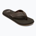 Quiksilver vyriškos šlepetės Monkey Wrench Core rudos spalvos AQYL101324 8