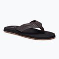 Quiksilver vyriškos šlepetės Monkey Wrench Core rudos spalvos AQYL101324