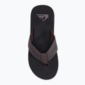 Quiksilver vyriškos šlepetės Monkey Wrench Core rudos spalvos AQYL101324 6