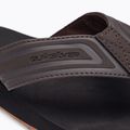 Quiksilver vyriškos šlepetės Monkey Wrench Core rudos spalvos AQYL101324 7