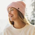 Moteriška snieglenčių kepurė ROXY Nevea Beanie pink frosting 10