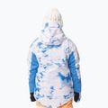 Moteriška snieglenčių striukė ROXY Chloe Kim azure blue clouds 3