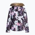 Moteriška snieglenčių striukė ROXY Jet Ski true black blurry flower 11