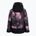 Vaikiška snieglenčių striukė ROXY Silverwinter Girl true black pansy pansy 4