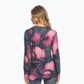 Moteriški termoaktyvūs marškinėliai ROXY Daybreak Top true black pansy pansy 2