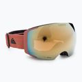 Snieglenčių akiniai Quiksilver Greenwood S3 black redwood/clux gold mi 5
