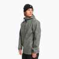 Quiksilver Shredder Hoodie tie dye true black snieglenčių džemperis 4