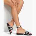 Moteriškos šlepetės ROXY Slippy Knit black 5