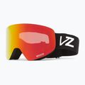 VonZipper Encore black satin/wildlife fire chrome snieglenčių akiniai 5