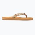 Moteriškos šlepetės per pirštą ROXY Porto Raffia II multi/olive 2
