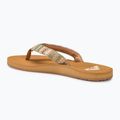 Moteriškos šlepetės per pirštą ROXY Porto Raffia II multi/olive 3