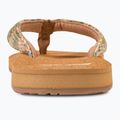 Moteriškos šlepetės per pirštą ROXY Porto Raffia II multi/olive 6