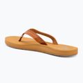 Moteriškos šlepetės per pirštą ROXY Porto Motif tan 3
