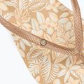 Moteriškos šlepetės per pirštą ROXY Bermuda Print peach cream 8