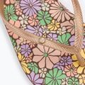 Moteriškos šlepetės per pirštą ROXY Bermuda Print brown combo 8