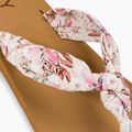 Moteriškos šlepetės per pirštą ROXY Paia V white/crazy pink print 9