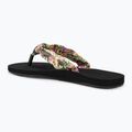 Moteriškos šlepetės per pirštą ROXY Paia V black/pink/soft lime 3