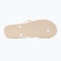 Moteriškos šlepetės per pirštą ROXY Tahiti VII peach cream 4