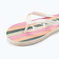 Moteriškos šlepetės per pirštą ROXY Tahiti VII peach cream 6
