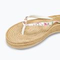 Moteriškos šlepetės per pirštą ROXY South Beach III white/pink 7