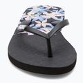 Moteriškos šlepetės per pirštą ROXY Viva Stamp II black/boysenberry 8
