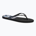 Moteriškos šlepetės per pirštą ROXY Viva Stamp II black/boysenberry
