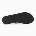 Moteriškos šlepetės per pirštą ROXY Viva Stamp II black/boysenberry 4