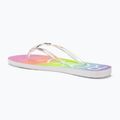 Moteriškos šlepetės per pirštą ROXY Viva Jelly rainbow 3