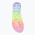 Moteriškos šlepetės per pirštą ROXY Viva Jelly rainbow 5