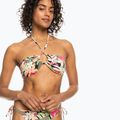 Maudymosi kostiumėlio viršus ROXY Printed Beach Classics Halter anthracite palm song s 5
