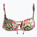 Maudymosi kostiumėlio viršus ROXY Printed Beach Classics Bralette anthracite palm song s