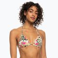 Maudymosi kostiumėlio viršus ROXY Printed Beach Classics Tiki Tri anthracite palm song s 2