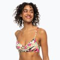 Maudymosi kostiumėlio viršus ROXY Printed Beach Classics Wrap anthracite palm song s 2