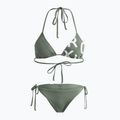 Moteriškas dviejų dalių maudymosi kostiumas ROXY Beach Classics Tie Side agave green