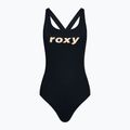 Moteriškas vientisas maudymosi kostiumas ROXY Active Cross anthracite