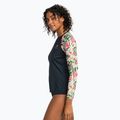 Moteriški plaukimo marškinėliai ilgomis rankovėmis ROXY Lycra Printed anthracite palm song s 5