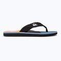 Vyriškos šlepetės per pirštą Quiksilver Molokai Layback II blue / blue / orange 2